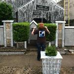 Beer can house in Houston, TX.  Beer RUN!!